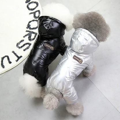 Lightweight Waterproof Dog Winter Overall – Windproof Jacket for All Dog Sizes