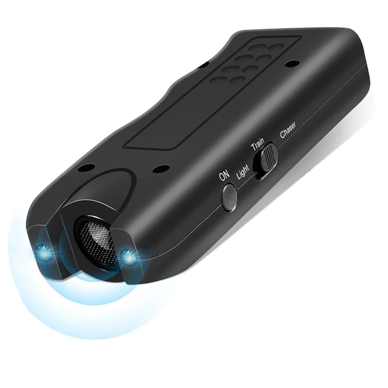 Dog Ultrasonic Repeller Pet Training Device Outdoor Deterrent Chaser