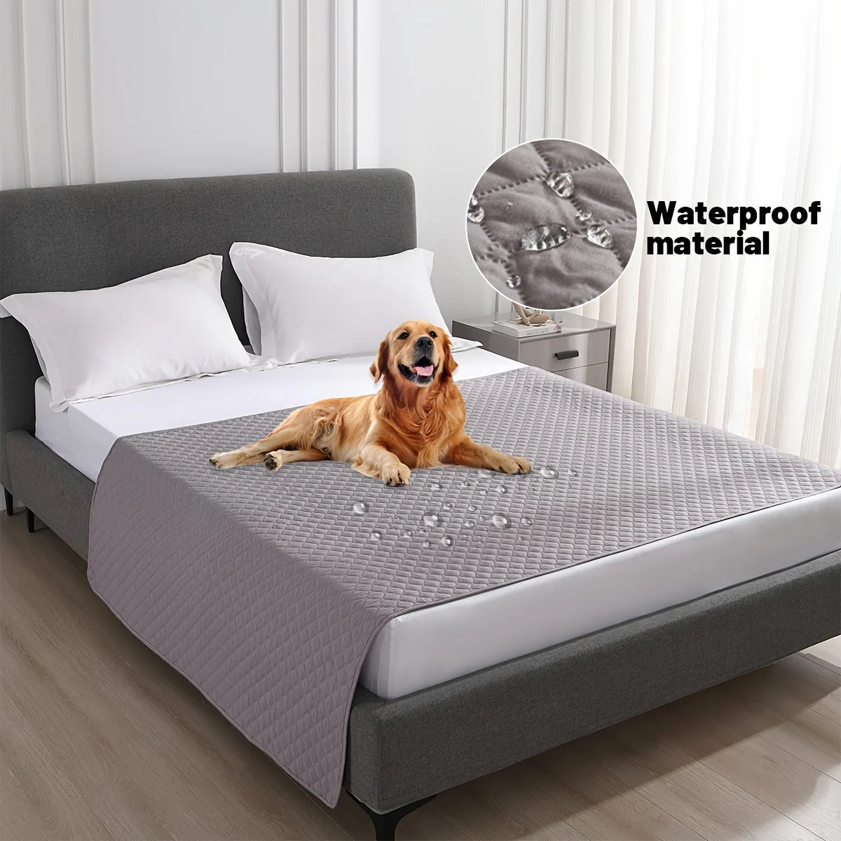 Anti‑Leaking Non‑Slip Dog Bed Cover Sofa Protector for Cats & Dogs
