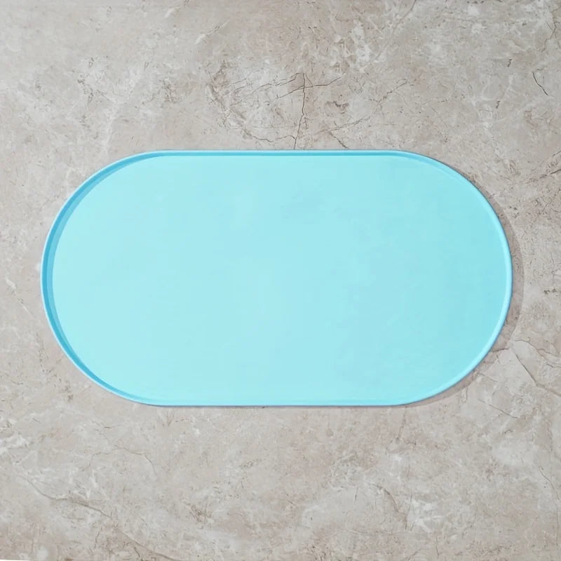 Non‑Slip Waterproof Cat & Dog Feeding Mat for Bowls