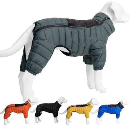 Cotton-Padded Dog Winter Coat