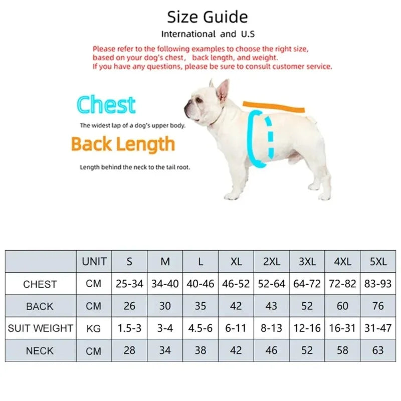 Reflective Windproof & Rainproof Dog Jacket