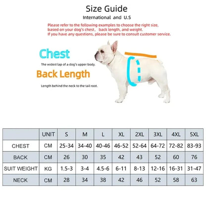 Reflective Windproof & Rainproof Dog Jacket