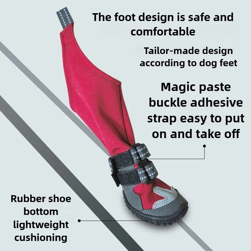 Dog Winter Long Boots