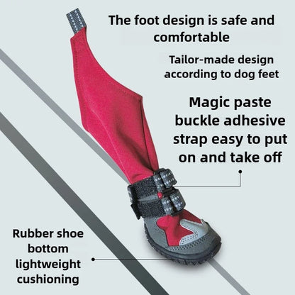 Dog Winter Long Boots