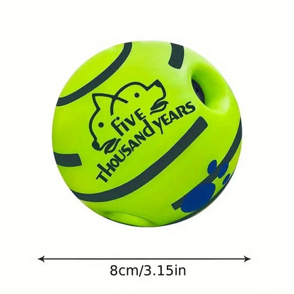 Interactive Giggle Ball Dog Toy for IQ Training & Mental Stimulation