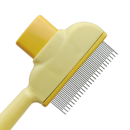 Self-Cleaning Pet Hair Remover Brush for Dogs & Cats Grooming