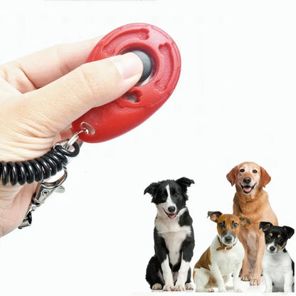 Dog Training Clicker Pet Cat Dog Click Trainer Various Style