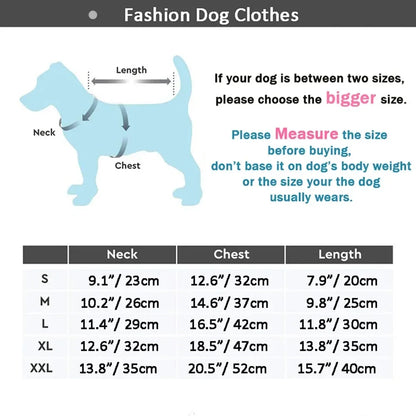 Full Body Dog Winter Coat