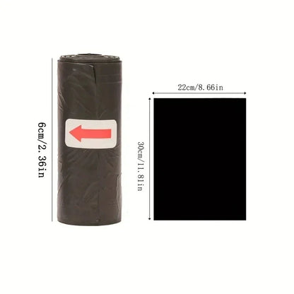 New Rolled Dog Poop Bag Biodegradable Thickened Pet