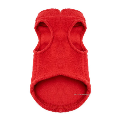Winter Warm Dog Jacket Vest with D‑Ring for Small Dogs & Cats