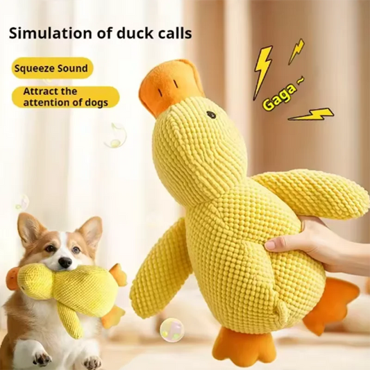 Hot pet Plush Toy Dog Calming Duck Stuffed Duck Toys