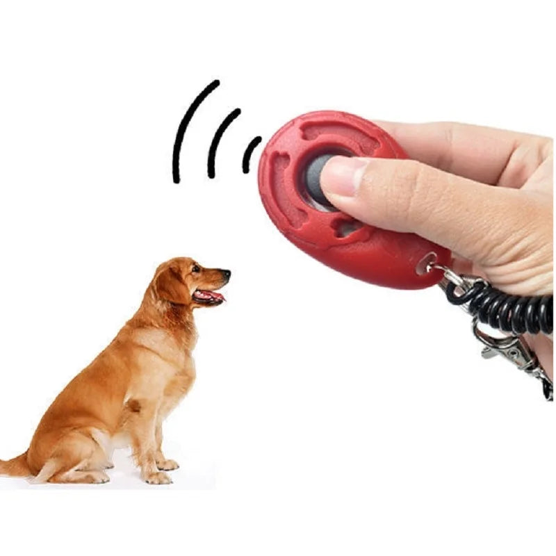 Dog Training Clicker Pet Cat Dog Click Trainer Various Style