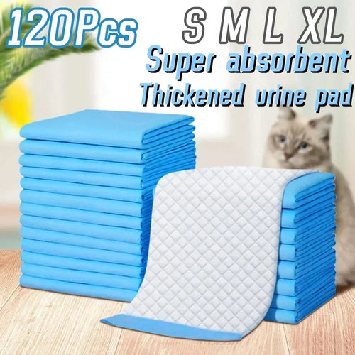 Ultra Absorbent Disposable Pet Diaper Pads with Odor Control (20/40/50/100-Pack)