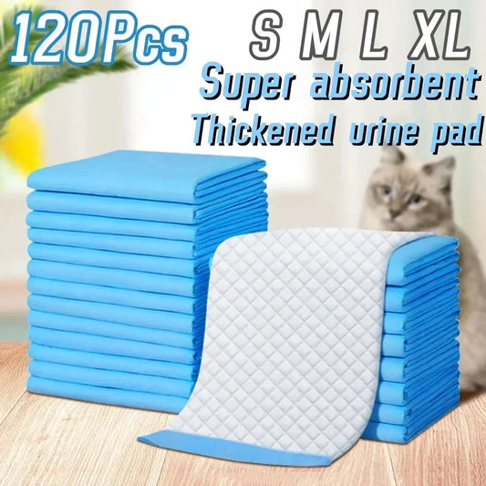 Ultra Absorbent Disposable Pet Diaper Pads with Odor Control (20/40/50/100-Pack)