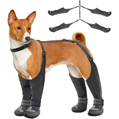 Dog Winter Long Boots