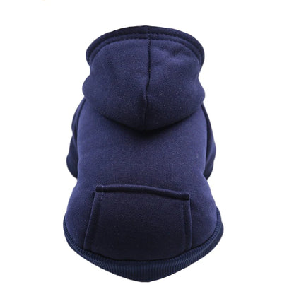 Warm Winter Dog Hoodie for Small & Medium Dogs French Bulldog Coat