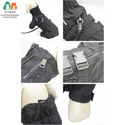 Dog Reflective Rain Jacket