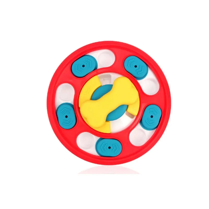 Interactive Slow Feeder Puzzle Toy Bowl for Dogs & Cats