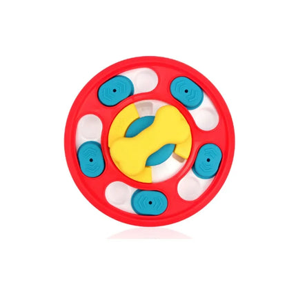 Interactive Slow Feeder Puzzle Toy Bowl for Dogs & Cats