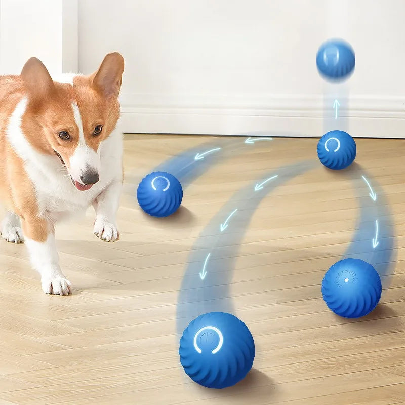 Smart USB Automatic Moving Interactive Dog Toy Ball