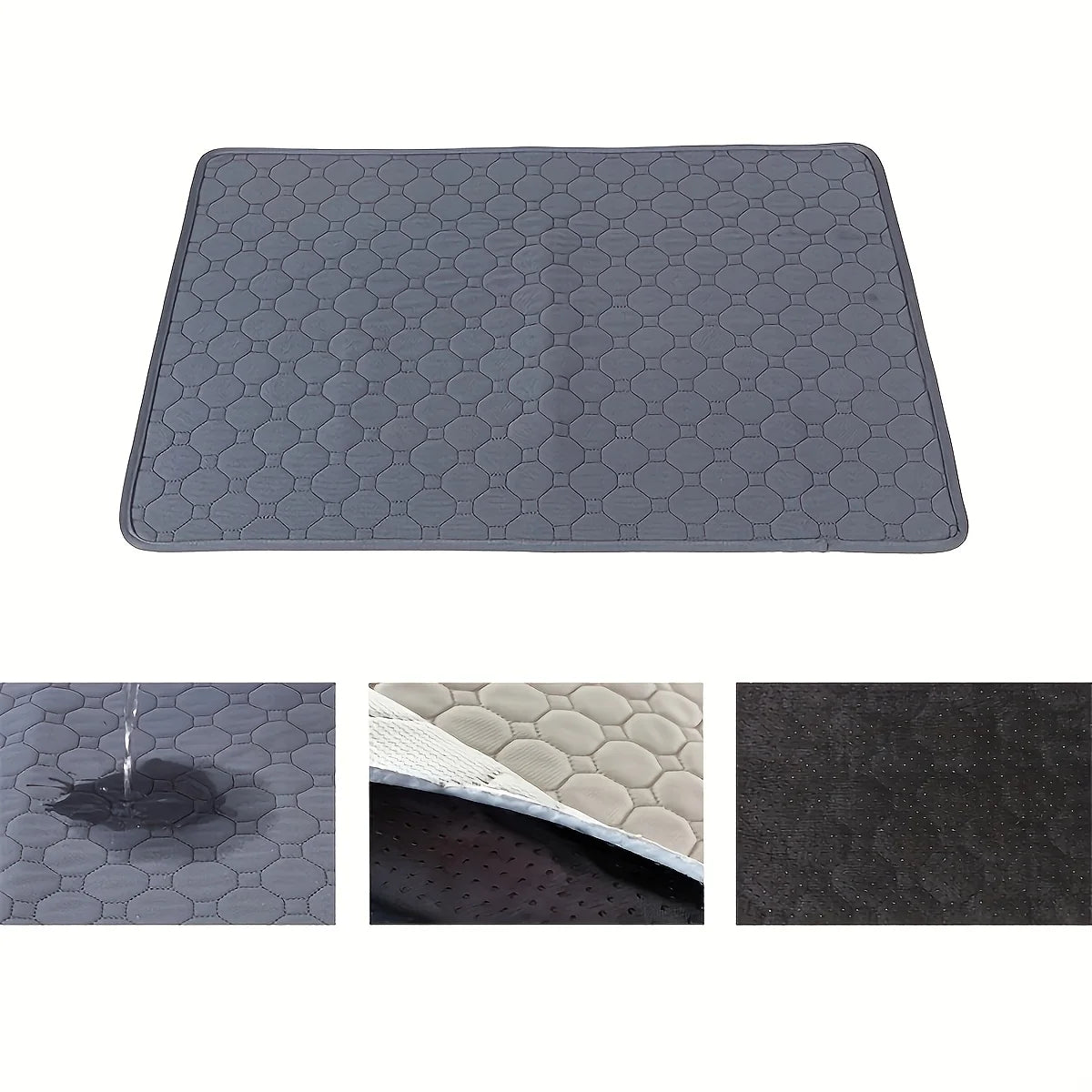 Reusable Washable Winter Dog Pee Pad Waterproof Absorbent Training Mat