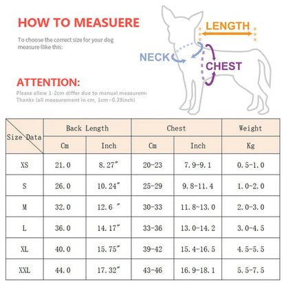 Classic Winter Dog Sweater