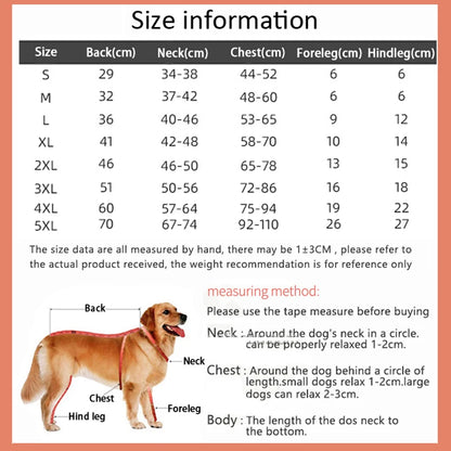 Reflective Dog Outdoor Jacket