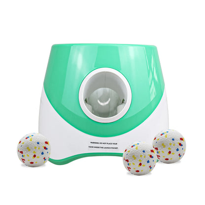 Automatic Dog Ball Launcher Rechargeable USB Interactive Fetch Toy
