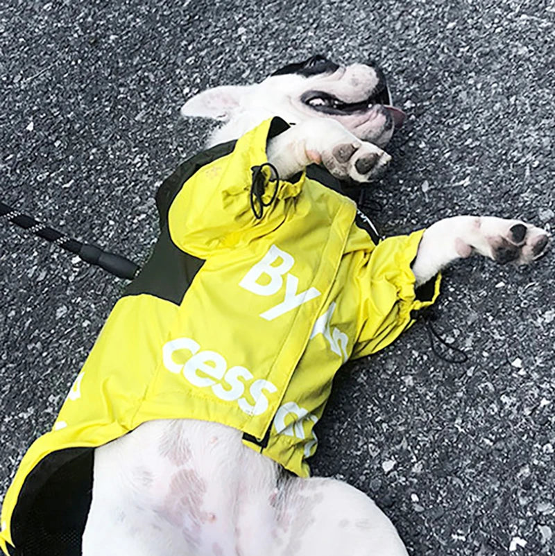Reflective Waterproof Dog Rain Jacket