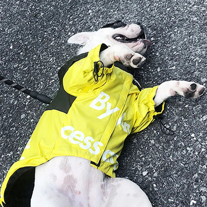 Reflective Waterproof Dog Rain Jacket
