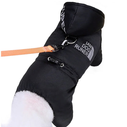 Hooded Dog Winter Jumpsuit