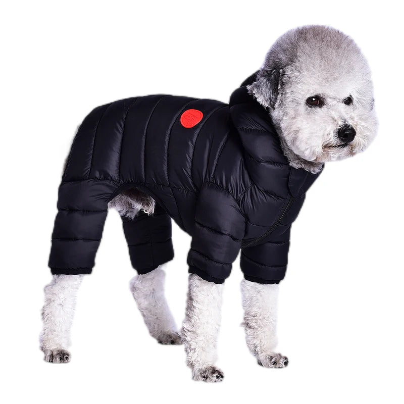 Dog Winter Padded Overalls