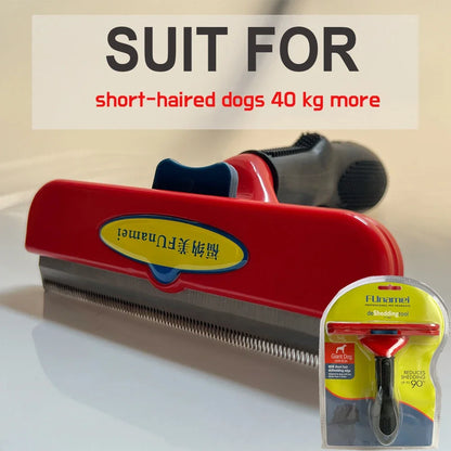 Pet Grooming Brush & Hair Removal Comb for Dogs & Cats