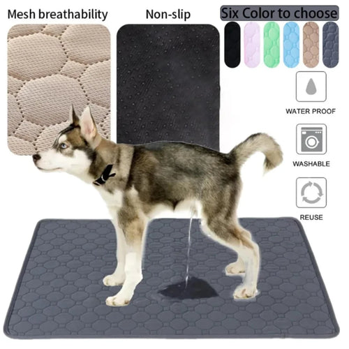 Reusable Washable Winter Dog Pee Pad Waterproof Absorbent Training Mat