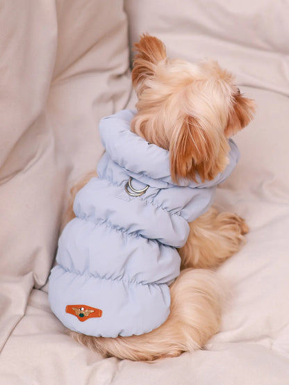 Thick 3‑Layer Warm Dog Jacket for Autumn/Winter Small to Medium Dogs