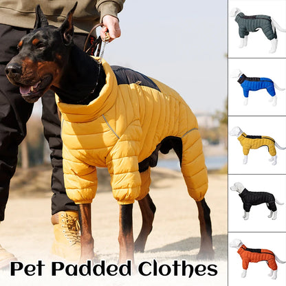 Cotton-Padded Dog Winter Coat