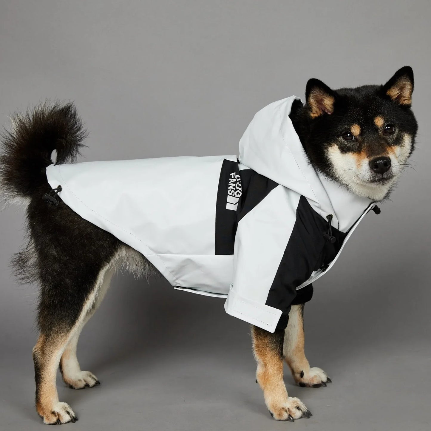 Dog Windbreaker Raincoat Hoodie – Lightweight Jacket for Small & Large Dogs