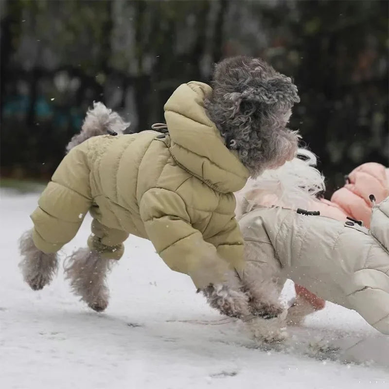 Four-Leg Dog Winter Jacket