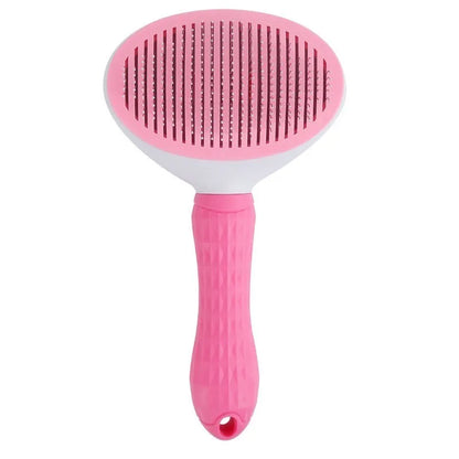 Self-Cleaning Pet Hair Remover Brush for Dogs & Cats Grooming