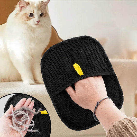 Pet Grooming Gloves Static Dedusting Brush Pet
