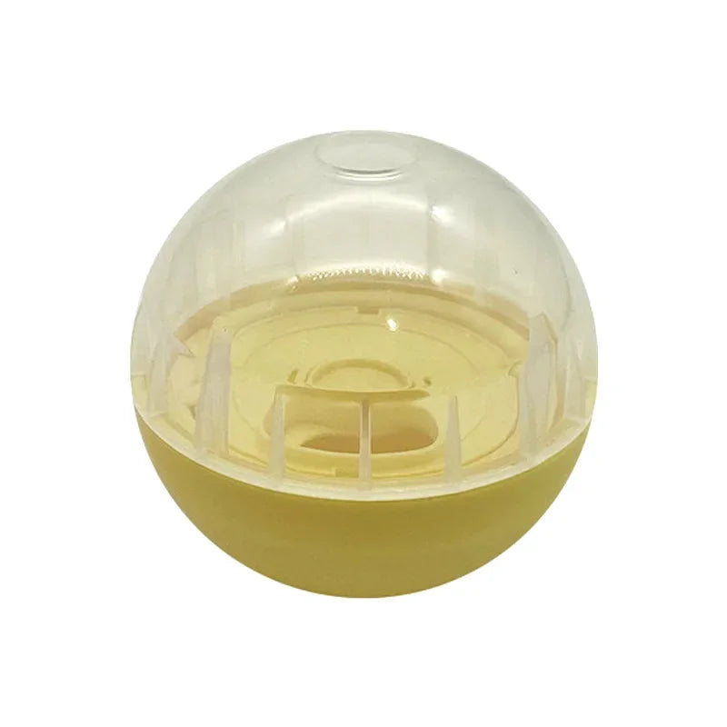Interactive Dog Treat Ball Dispenser Slow Feeder Bite Resistant PP Toy