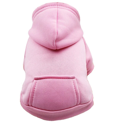 Warm Winter Dog Hoodie for Small & Medium Dogs French Bulldog Coat
