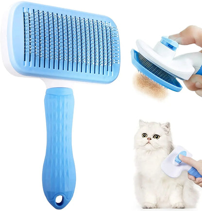 Dog & Cat Hair Remover Brush Grooming Comb for Long Hair Pets