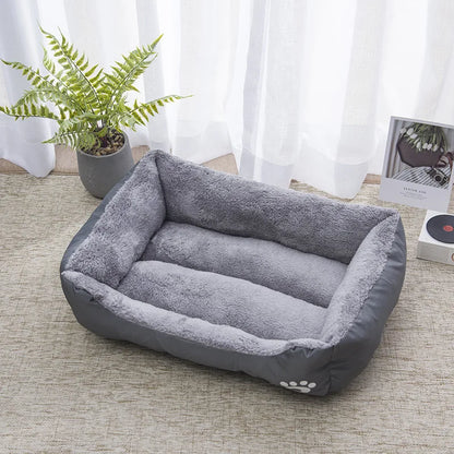 Waterproof Soft Warm Square Pet Bed House for Small to Large Dogs