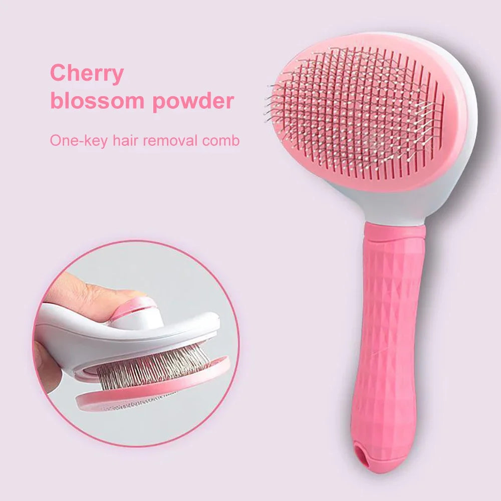 Dog & Cat Hair Remover Brush Grooming Comb for Long Hair Pets