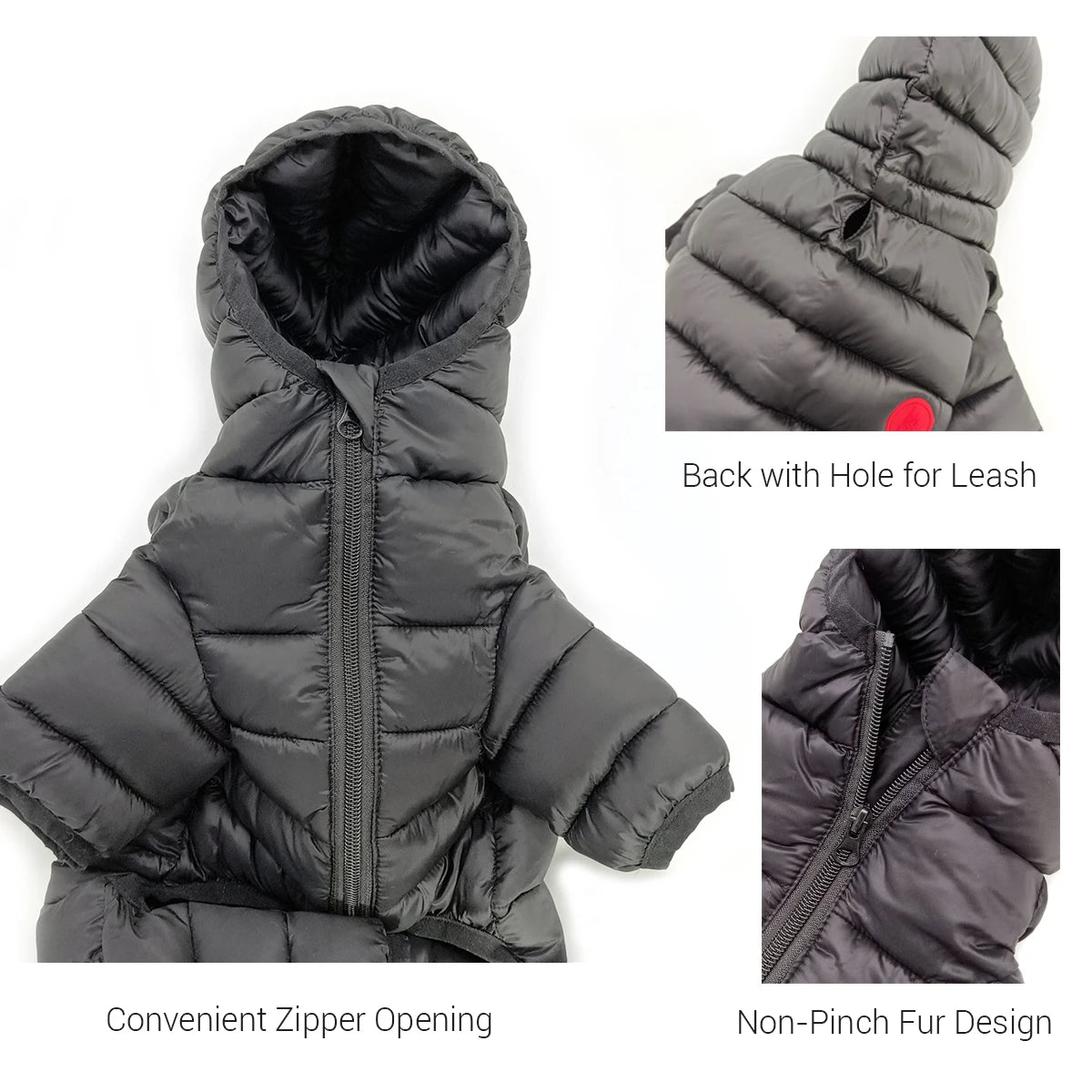 Dog Winter Padded Overalls