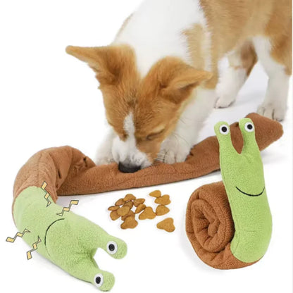 Snail Shaped Interactive Pet Toy Sniffing Puzzle Mat for Dogs & Cats