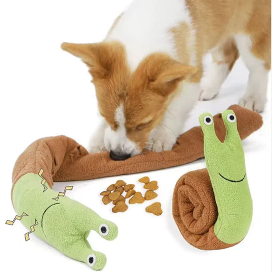 Snail Shaped Interactive Pet Toy Sniffing Puzzle Mat for Dogs & Cats