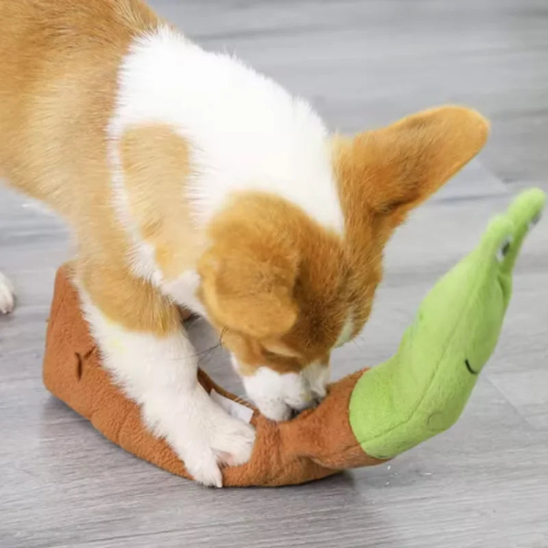 Snail Shaped Interactive Pet Toy Sniffing Puzzle Mat for Dogs & Cats
